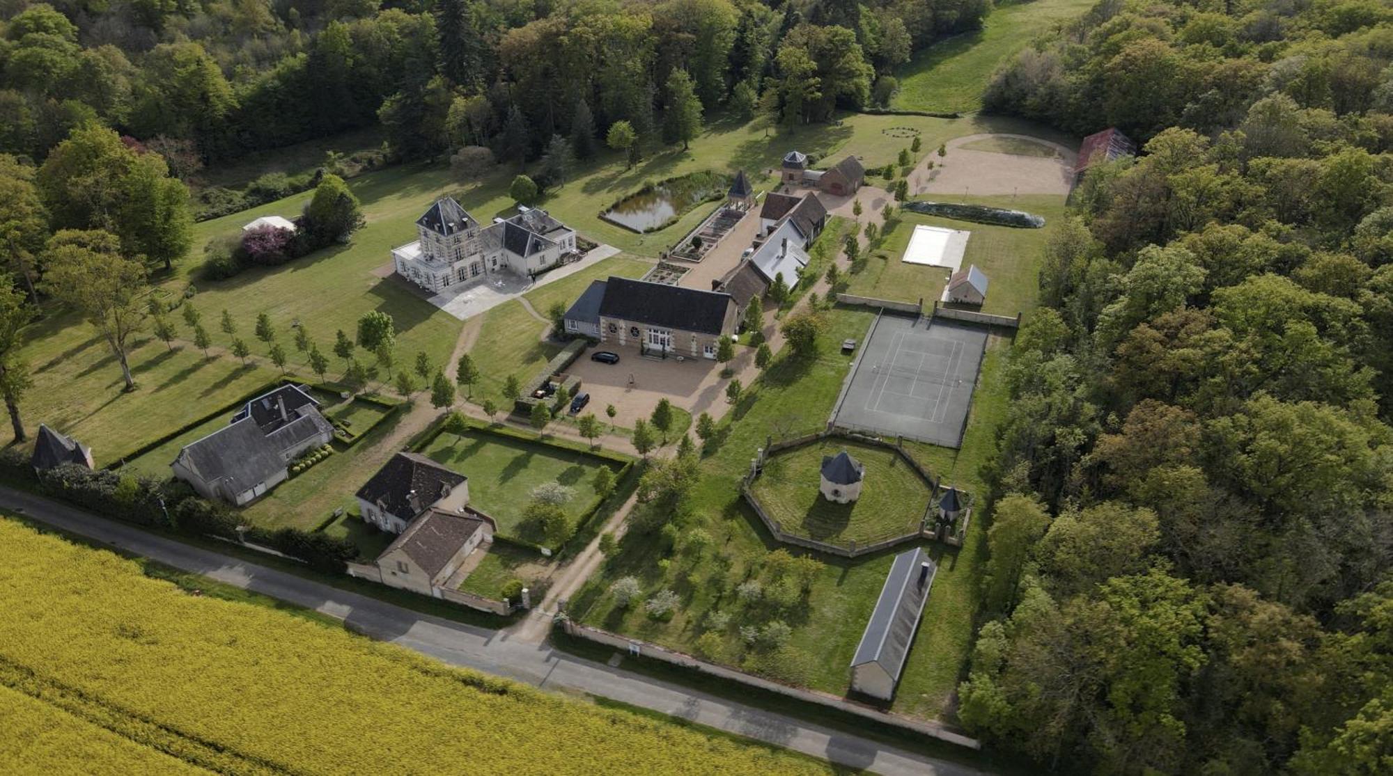 Вилла Domaine De La Vaudouriere Lunay Экстерьер фото